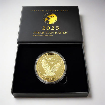 Certified Gold Eagle Coin 2025